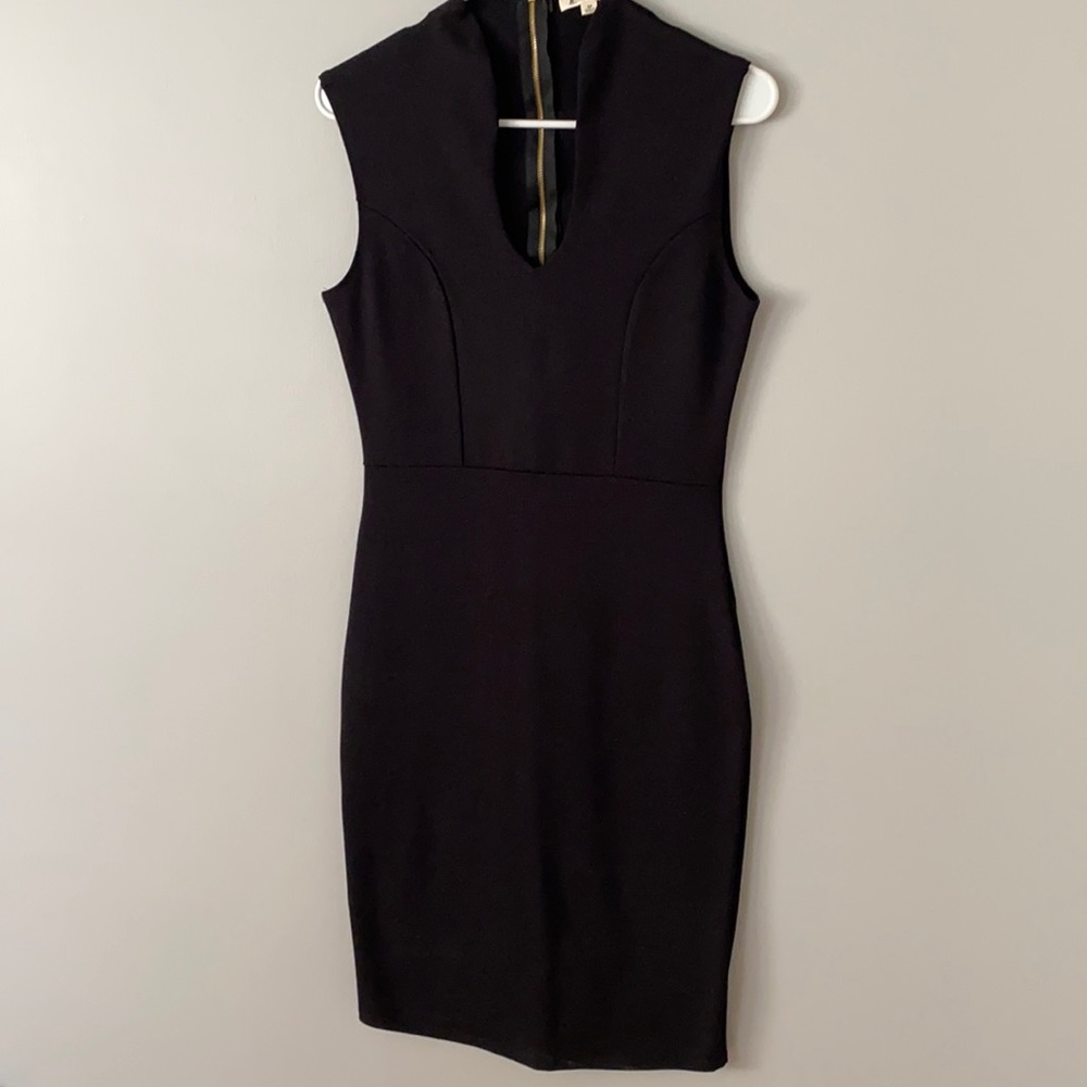 NWOT FITTED BLACK DRESS BODYCON